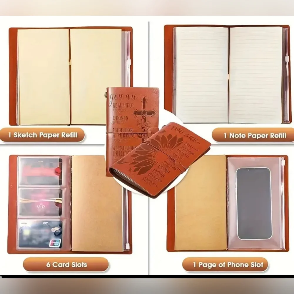 . You Are Beautiful Journal - Cross Front